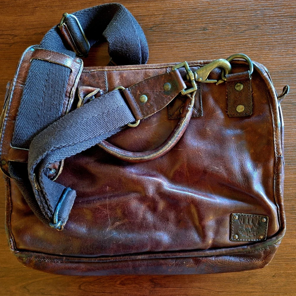 Vintage Will Leather Goods 1978 Cognac 